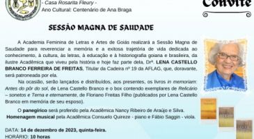 Sessão de Saudade - Lena Castelo Branco Ferreira de Freitas